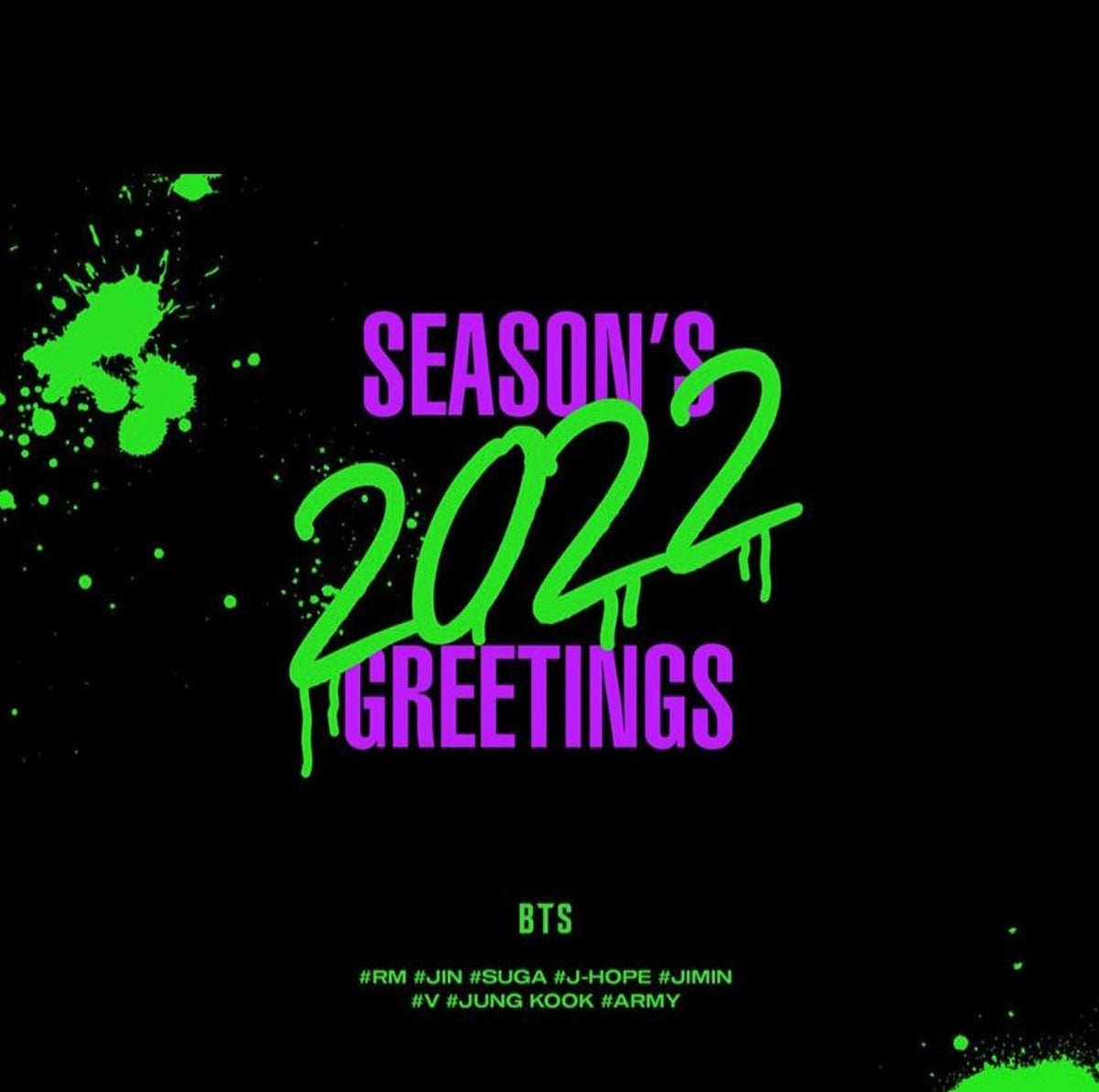 BTS - SEASONS GREETINGS 2022 – KPOP N' FRIENDS