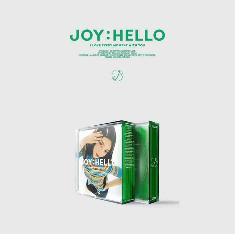 JOY - 1ST MINI ALBUM - HELLO - CASE VERSION – KPOP N' FRIENDS