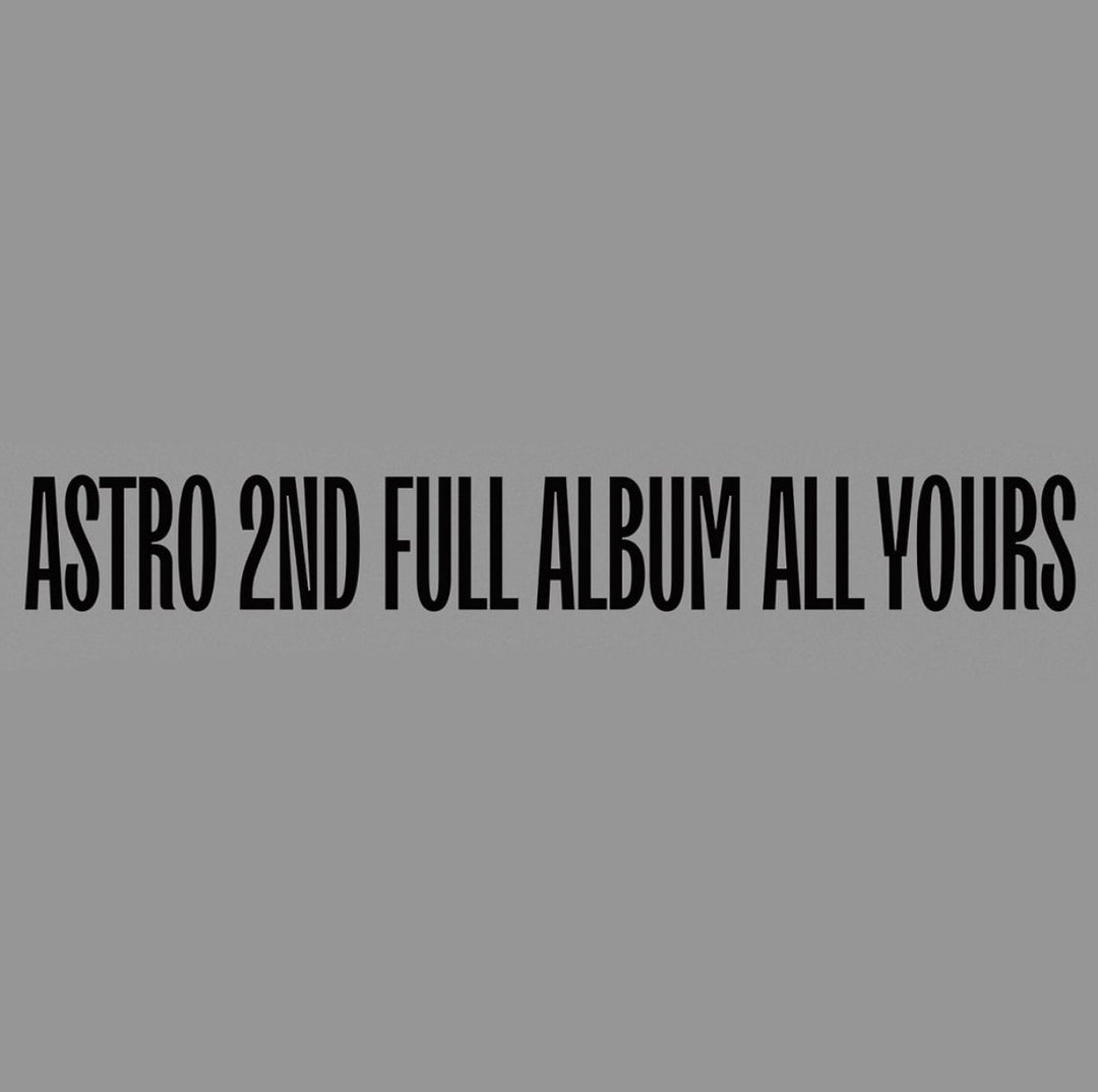 ASTRO ALL YOURS サイン入り3枚セット ASTRO AUTOGRAPHED SIGNED 2ND FULL ALBUM 'ALL YOURS' CD K-POP