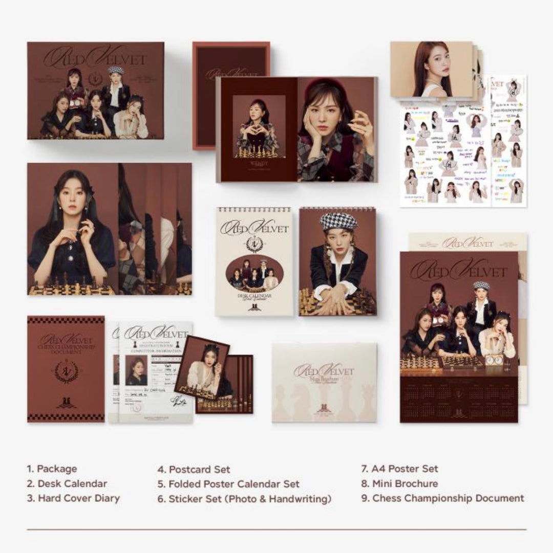 RED VELVET - SEASONS GREETINGS 2022 – KPOP N' FRIENDS