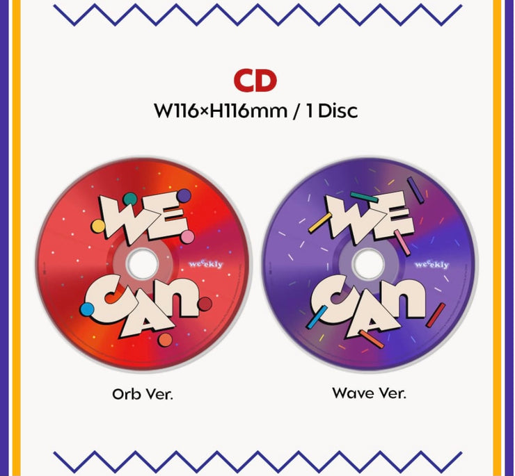 WEEEKLY - 2ND MINI ALBUM - WE CAN