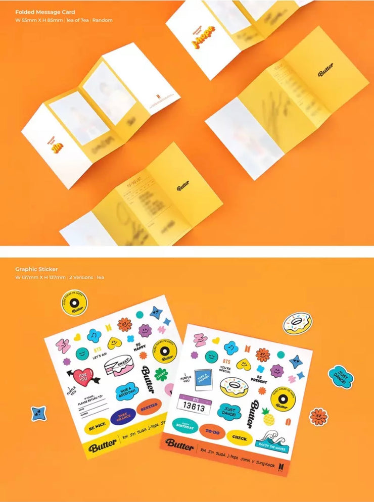 BTS - BUTTER + WEVERSE BENEFITS - 2 VERSIONS BUNDLE