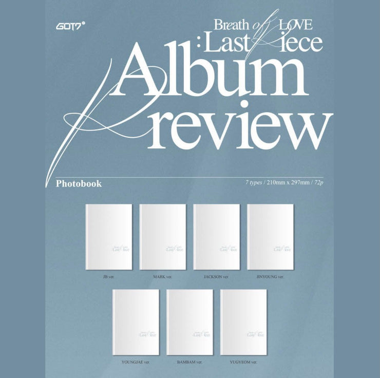 GOT7 - 4TH ALBUM - BREATH OF LOVE : LAST PIECE