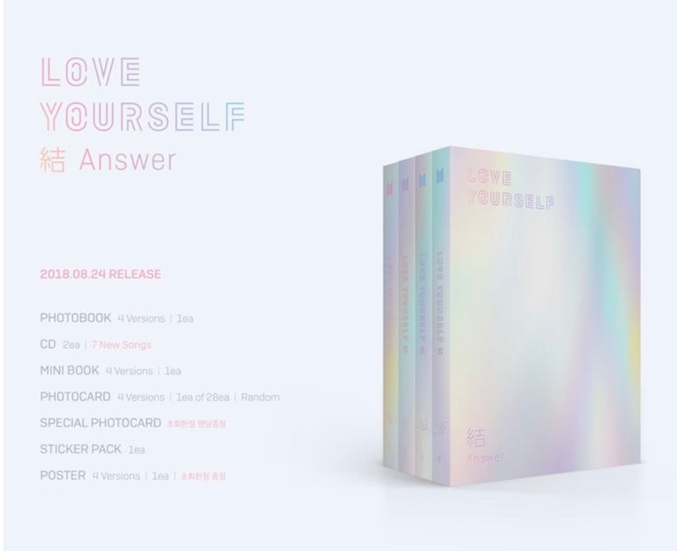 btsまとめ売り behind goeson on:e loveyourself Bts Love Yourself Answer | eBay