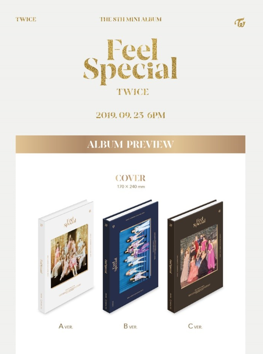 TWICE - 8TH MINI ALBUM - FEEL SPECIAL