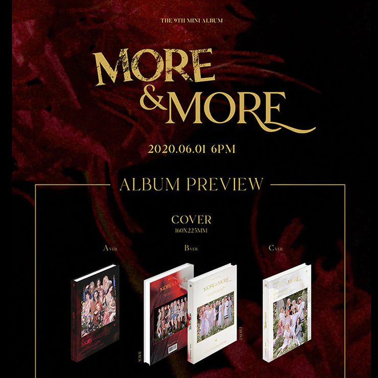 TWICE - 9th mini album MORE & MORE