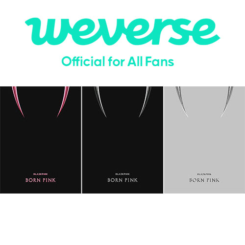 [WEVERSE POB] BLAKPINK – 2nd Album [BORN PINK] BOX SET set