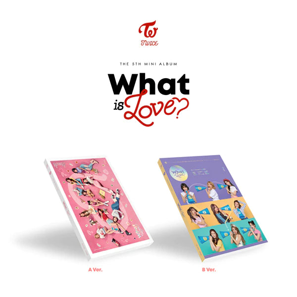 TWICE トゥワイス THE 5TH MINI ALBUM [WHAT IS LOVE?] 5集ミニ