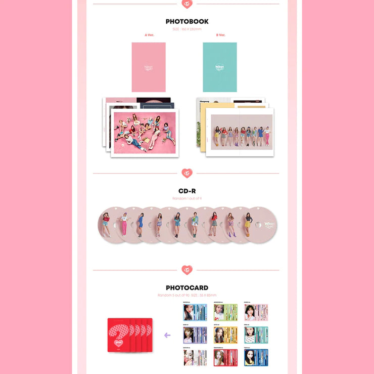TWICE - 5TH MINI ALBUM - WHAT IS LOVE? – KPOP N' FRIENDS TWICE - 5TH MINI ALBUM - WHAT IS LOVE? – KPOP N' FRIENDS